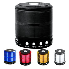 Carregar imagem no visualizador da galeria, Mini caixa Caixinha Som Bluetooth Portátil Com Usb Mp3 P2 Sd Rádio Fm