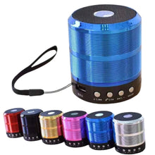Carregar imagem no visualizador da galeria, Mini caixa Caixinha Som Bluetooth Portátil Com Usb Mp3 P2 Sd Rádio Fm