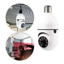 Carregar imagem no visualizador da galeria, Câmera De Segurança Visão Noturna Lampada Facil Instalação