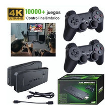 Carregar imagem no visualizador da galeria, Videogame 4K Stick com 20.000 jogos retrô clássicos portátil de 64 GB