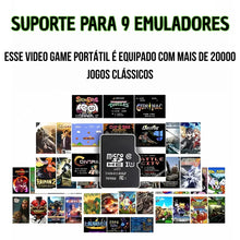 Carregar imagem no visualizador da galeria, Videogame 4K Stick com 20.000 jogos retrô clássicos portátil de 64 GB