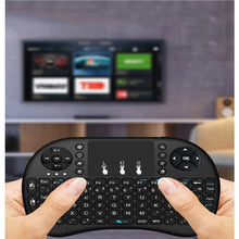 Carregar imagem no visualizador da galeria, Mini teclado controle usb touchpad smart tv tv box pc ps3 iluminado