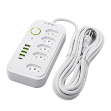 Carregar imagem no visualizador da galeria, Tomadas de energia Regua, Extensão elétrica, Tomada USB, Filtro de linha