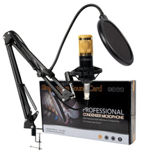 Carregar imagem no visualizador da galeria, Microfone Profissional Completo Articulado Studio Podcast