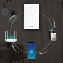 Carregar imagem no visualizador da galeria, Interruptor Inteligente WiFi com Neutral – Compatível com Alexa e Tuya