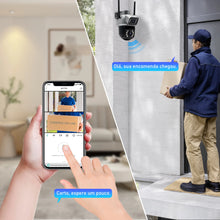 Carregar imagem no visualizador da galeria, Câmera Wi-Fi, câmera de segurança 4K Ultra HD à prova d'água