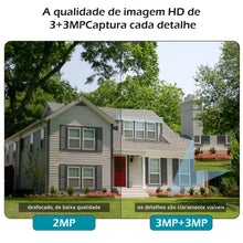 Carregar imagem no visualizador da galeria, Câmera Wi-Fi, câmera de segurança 4K Ultra HD à prova d'água