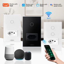 Carregar imagem no visualizador da galeria, Interruptor Inteligente WiFi com Neutral – Compatível com Alexa e Tuya